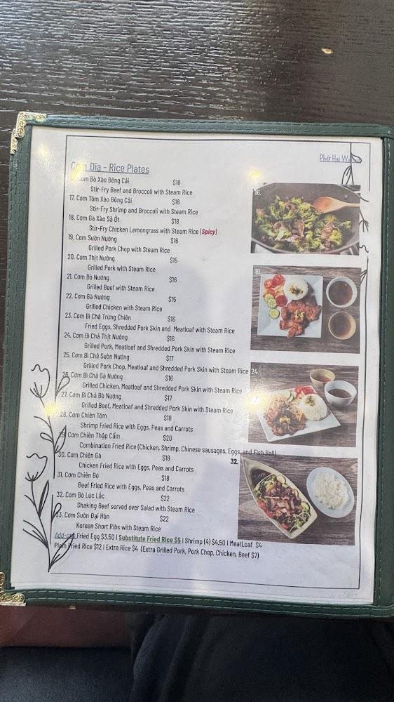 Pho Hai Walnut Menu image 3